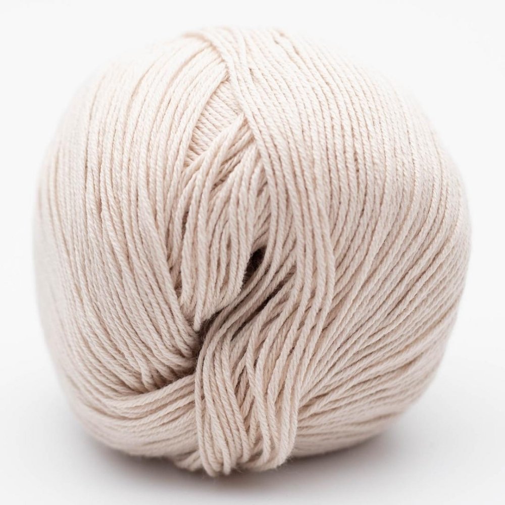 BC Garn Alba GOTS Beige – 100 % Bio-Baumwolle in sanftem Naturbeige