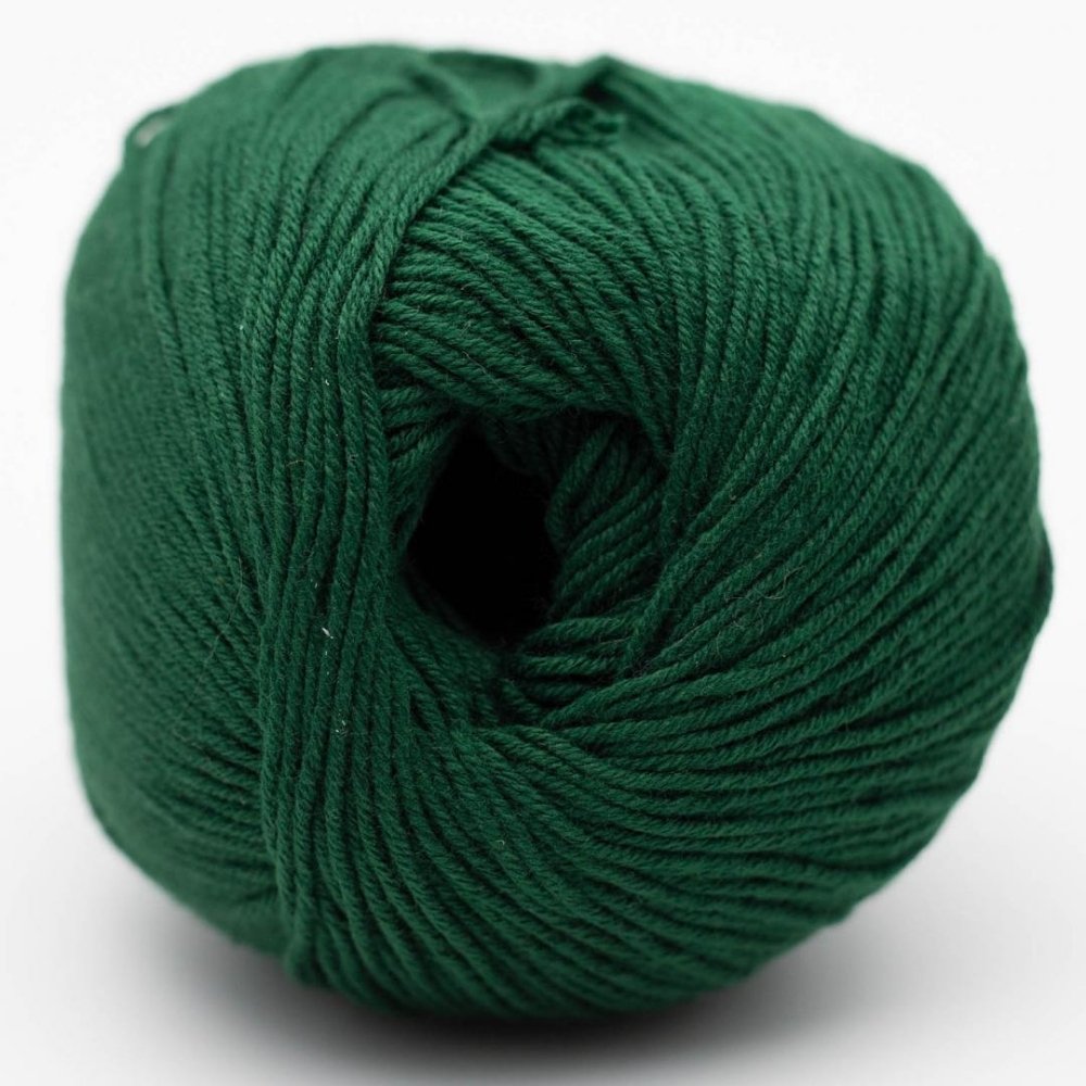 BC Garn Alba GOTS Dunkelgrün – 100 % Bio-Baumwolle in tiefem Naturgrün