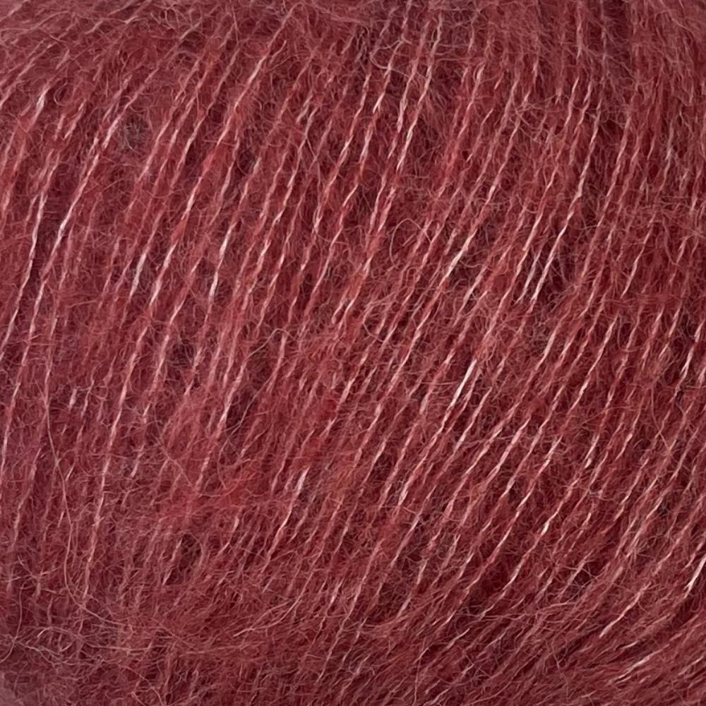 Strickgarn CaMaRose Midnatssol 9594 Burnt Rose – 54% Babyalpaka, 36% Lyocell, 10% Merino
