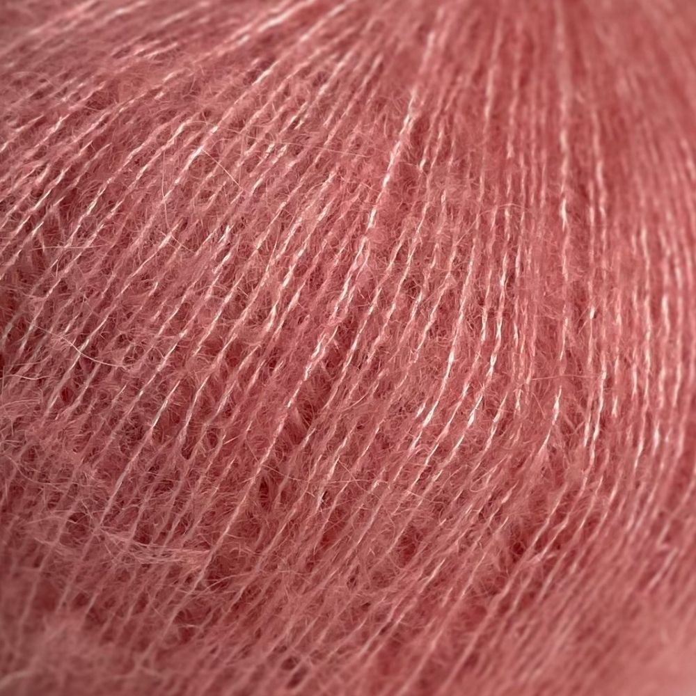 Strickgarn CaMaRose Midnatssol 9610 Dusty Pink – 54% Babyalpaka, 36% Lyocell, 10% Merino