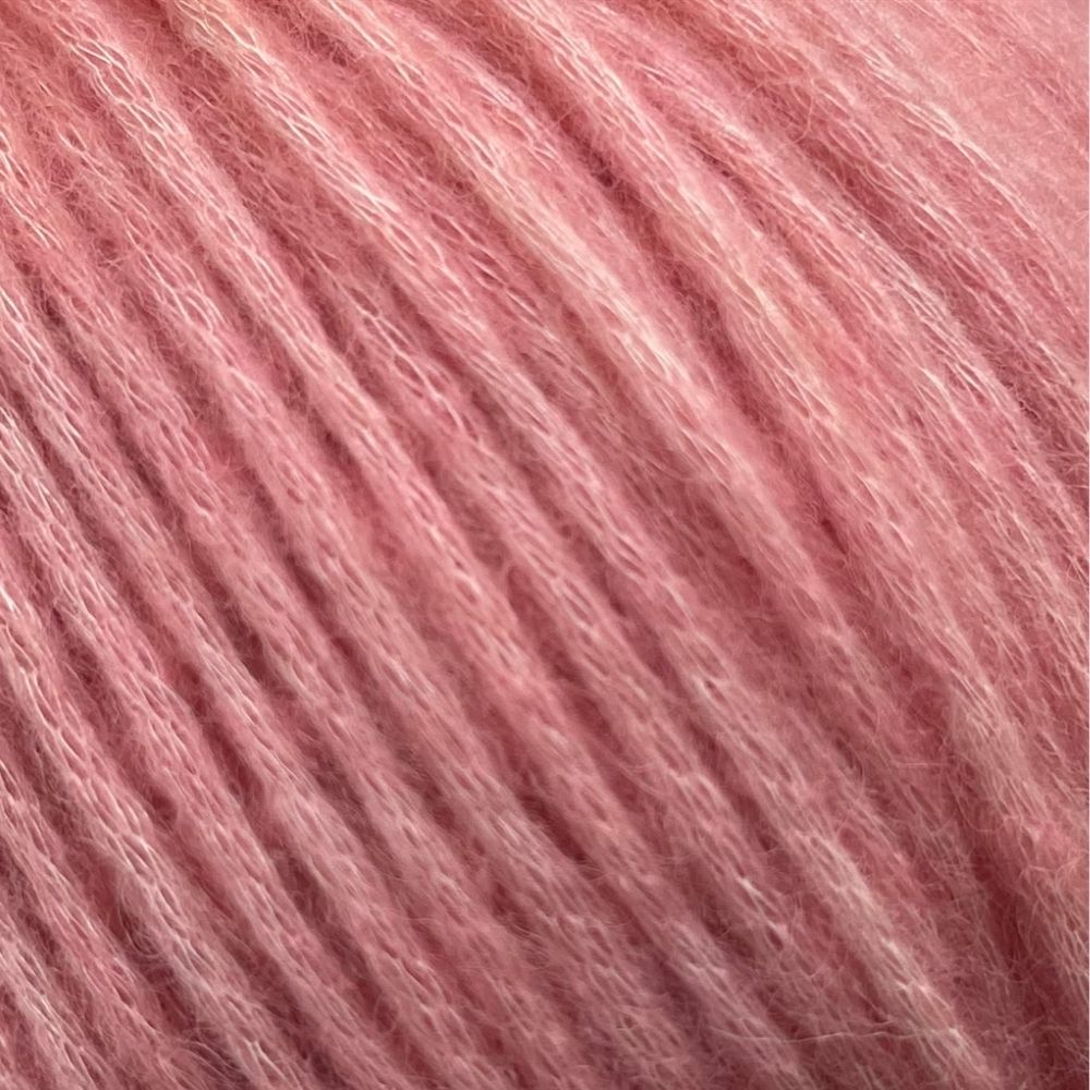Strickgarn CaMaRose Snefnug 7914 Dusty Rose – 55% Babyalpaka, 35% Bio-Baumwolle, 10% Merino