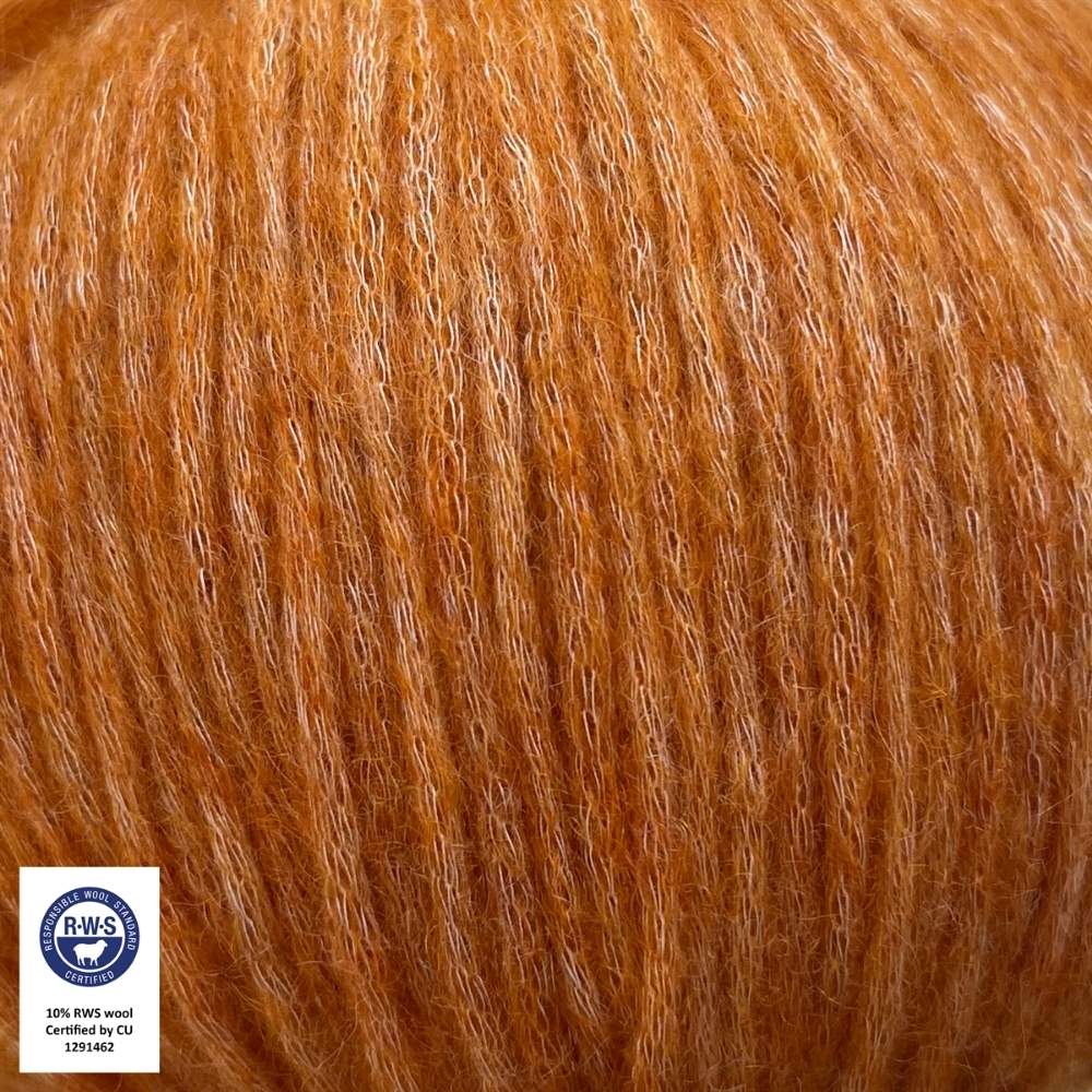 CaMaRose Snefnug Orange 7993 Garnknäuel