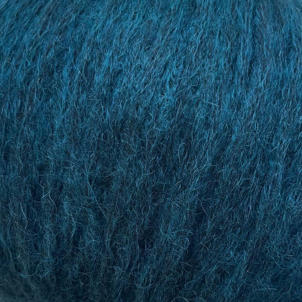 Knäuel CaMaRose Snefnug Teal 7997 – 55% Babyalpaka, 35% Bio-Baumwolle, 10% extrafeine Merinowolle