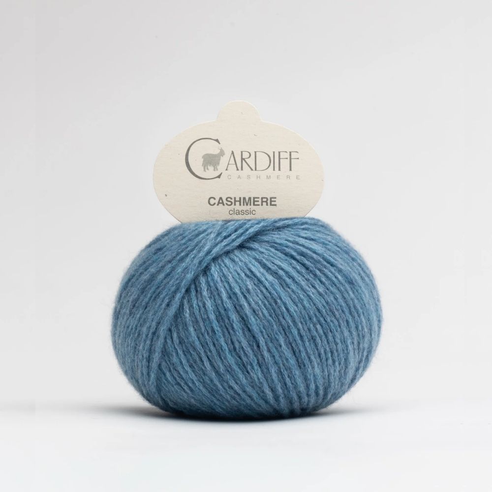Knäuel Cardiff Cashmere Classic Garn in Farbe Caponord 732