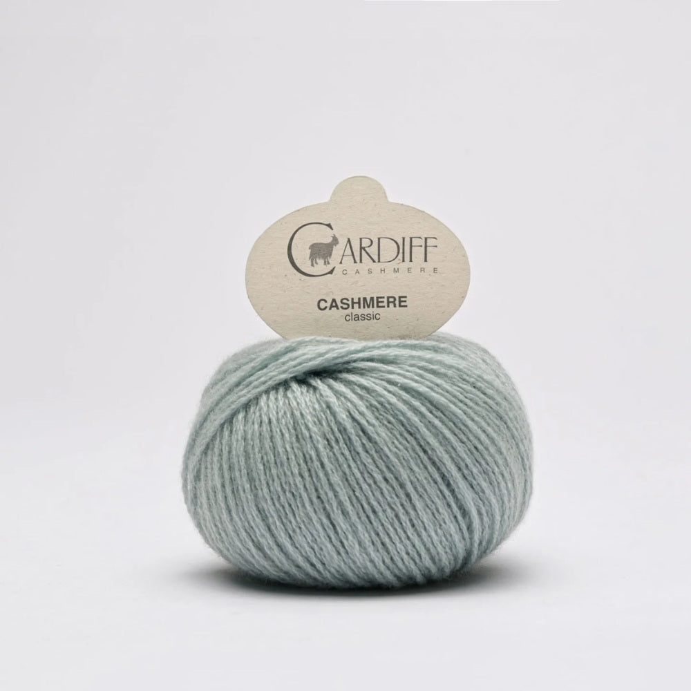 Cardiff Cashmere Classic Mose 677 Garnknäuel