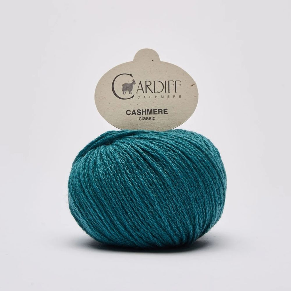 Knäuel Cardiff Cashmere Classic Garn in Farbe Bugatti 610