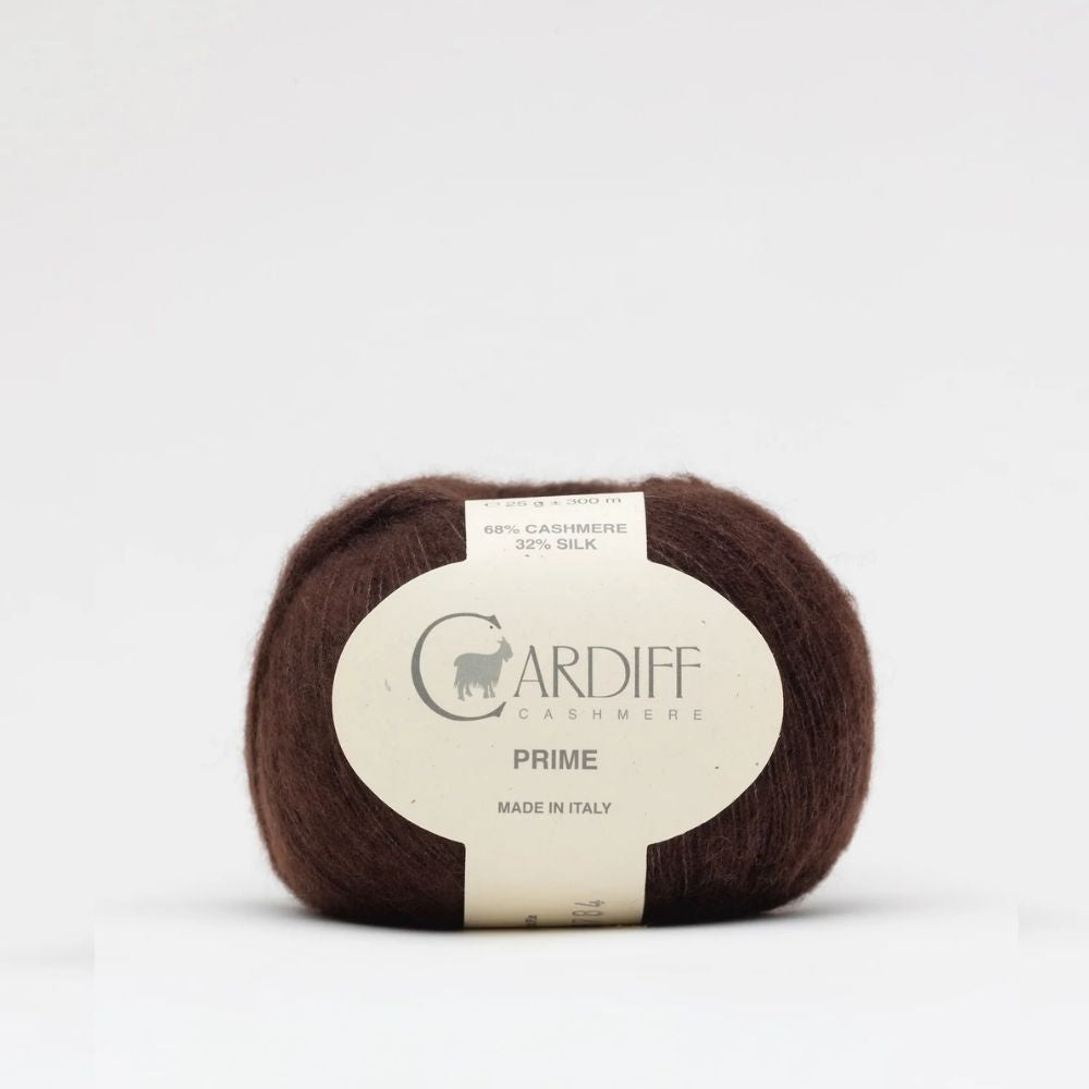 Knäuel Cardiff Prime Garn in Farbe Cacao 186