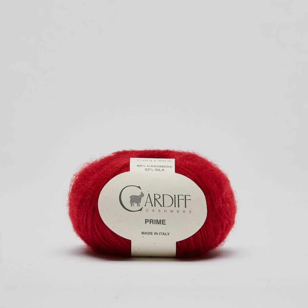 Strickgarn Cardiff Prime Scarlatta 162 – 68% Kaschmir, 32% Seide