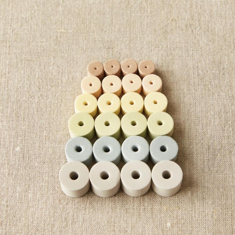 CocoKnits Stitch Stoppers – Earth – Maschenstopper aus Kunststoff