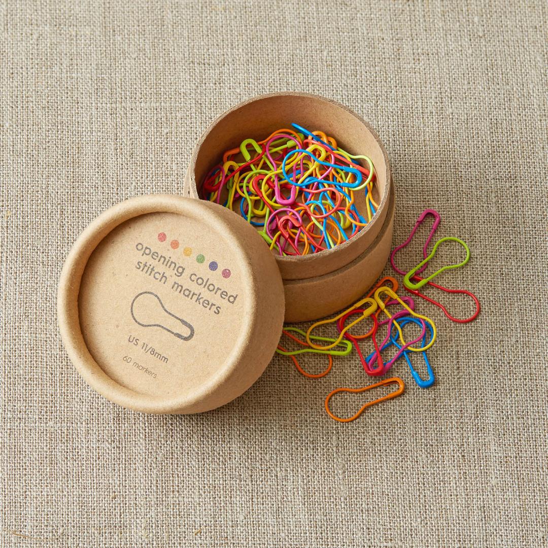 Farbige, offene Maschenmarkierer – Cocoknits