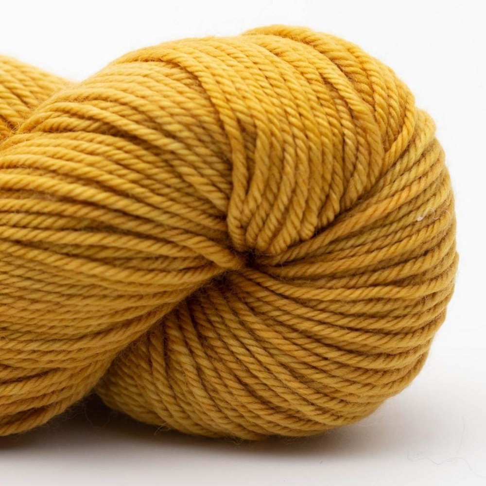 Strickgarn CowgirlBlues Merino DK Mustard 09 aus 100% Merinowolle