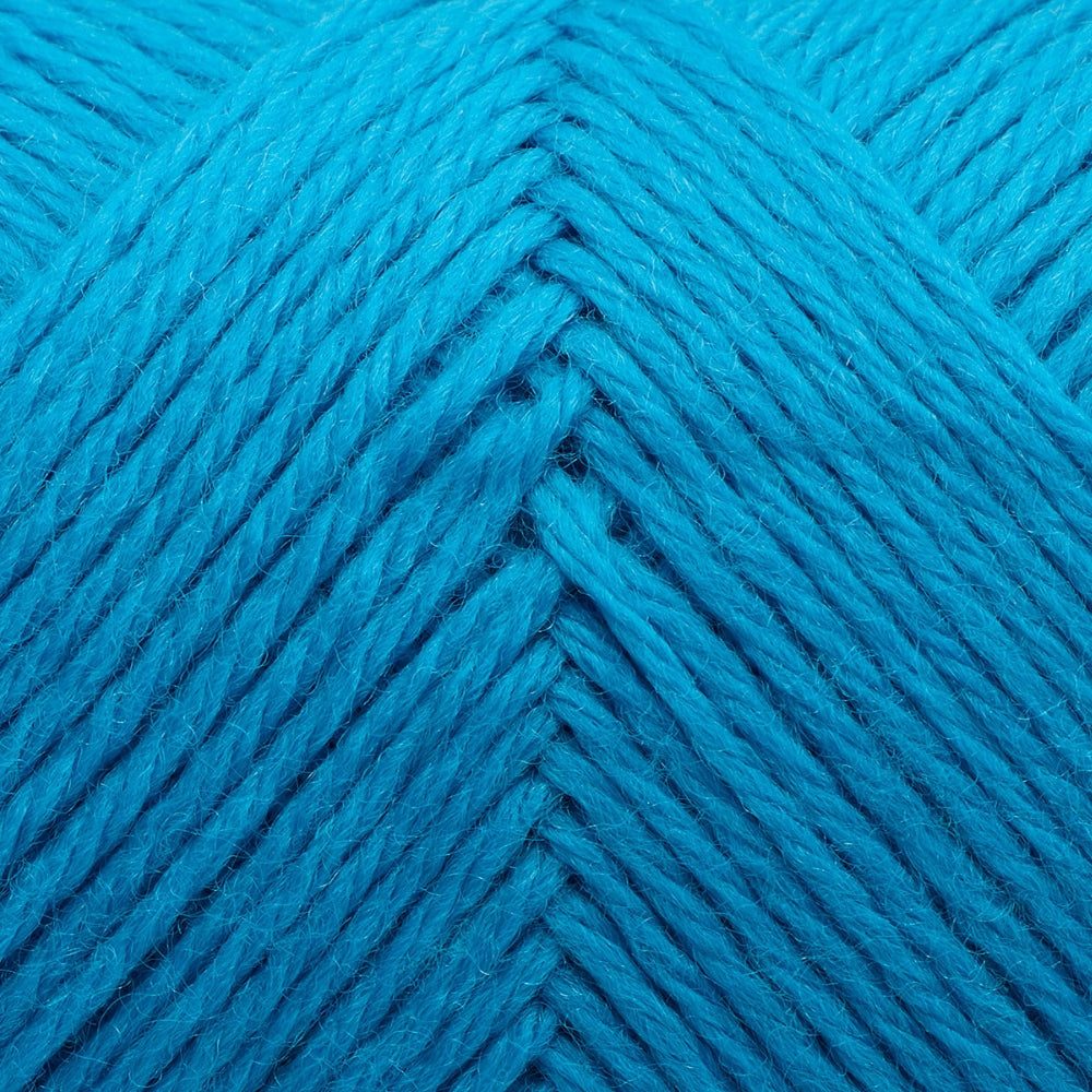 Strang Filcolana Arwetta in der Farbe Blue Atoll (199), weiche Merinowolle mit Nylon für langlebige Strickstücke