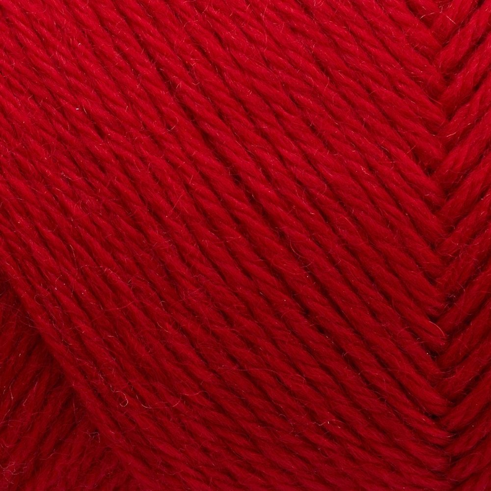 Arwetta Garn Chinese Red 218 – 80 % Merinowolle, 20 % Nylon von Filcolana