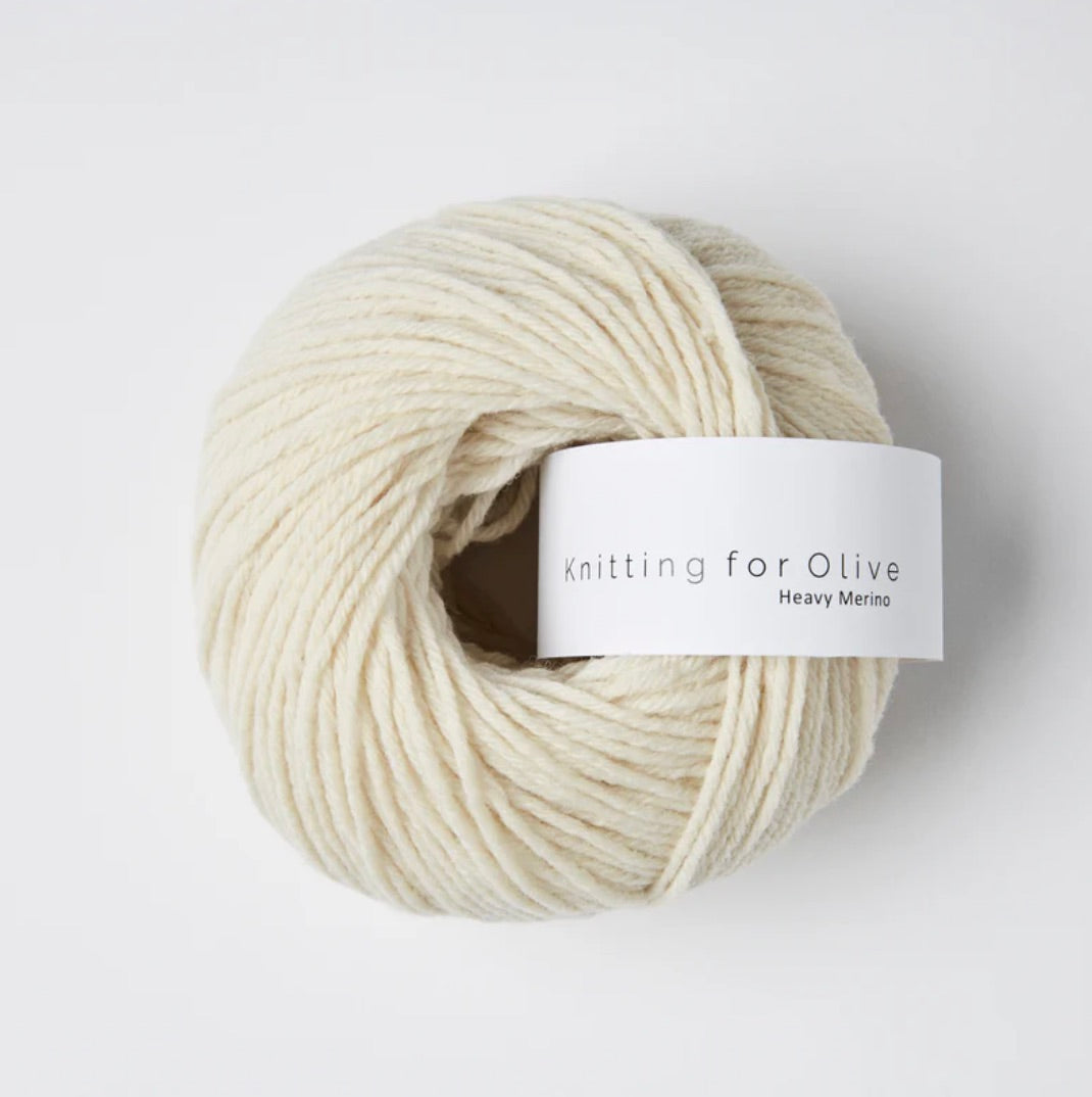 Knitting for Olive 100% mulesing-freie Merinowolle in der Farbe Cream