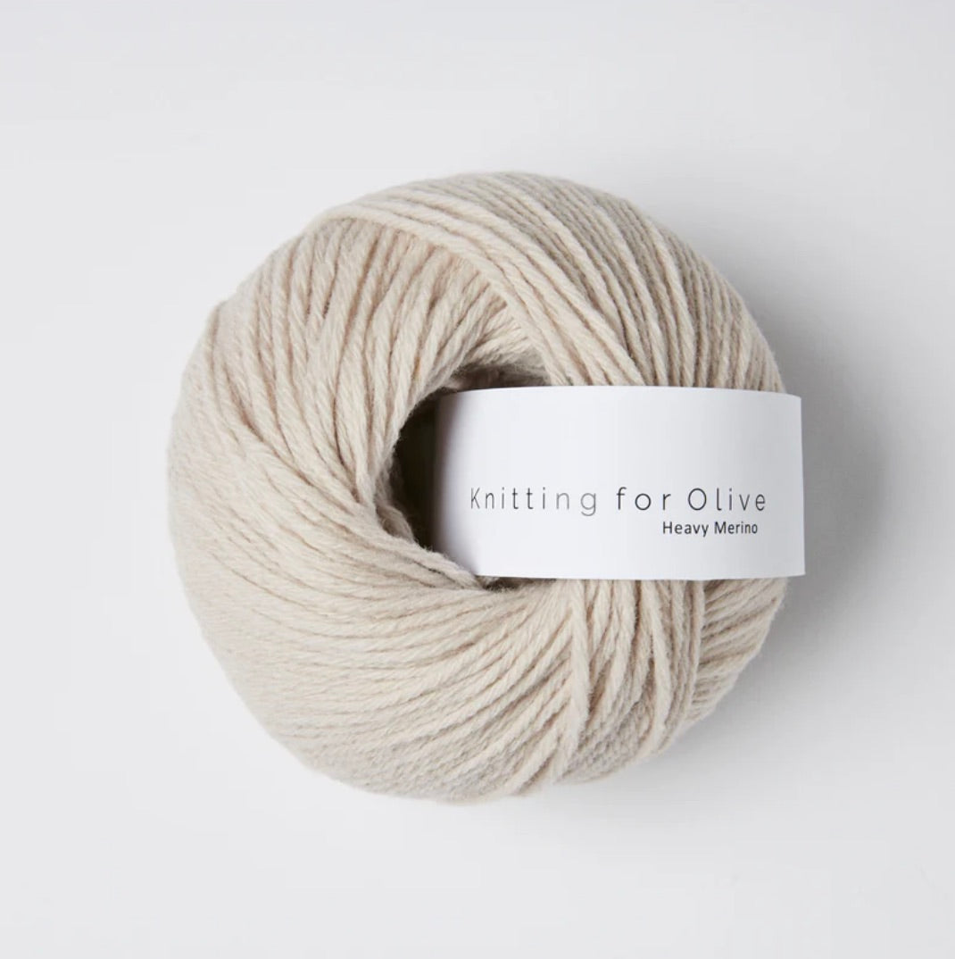 Knitting for Olive 100% mulesing-freie Merinowolle in der Farbe Marzipan