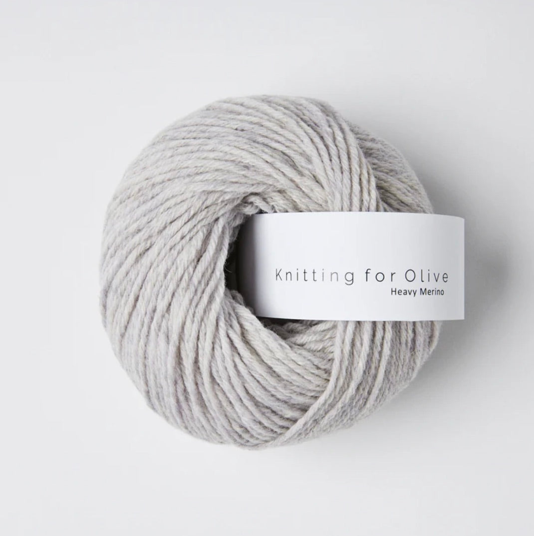 Knitting for Olive 100% mulesing-freie Merinowolle in der Farbe Pearl Gray