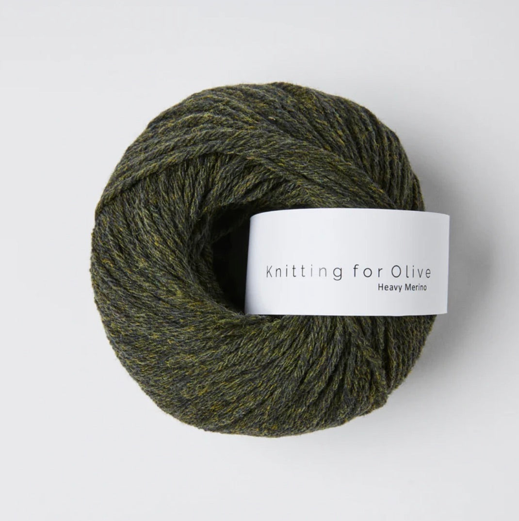 Knitting for Olive 100% mulesing-freie Merinowolle in der Farbe Slate Green