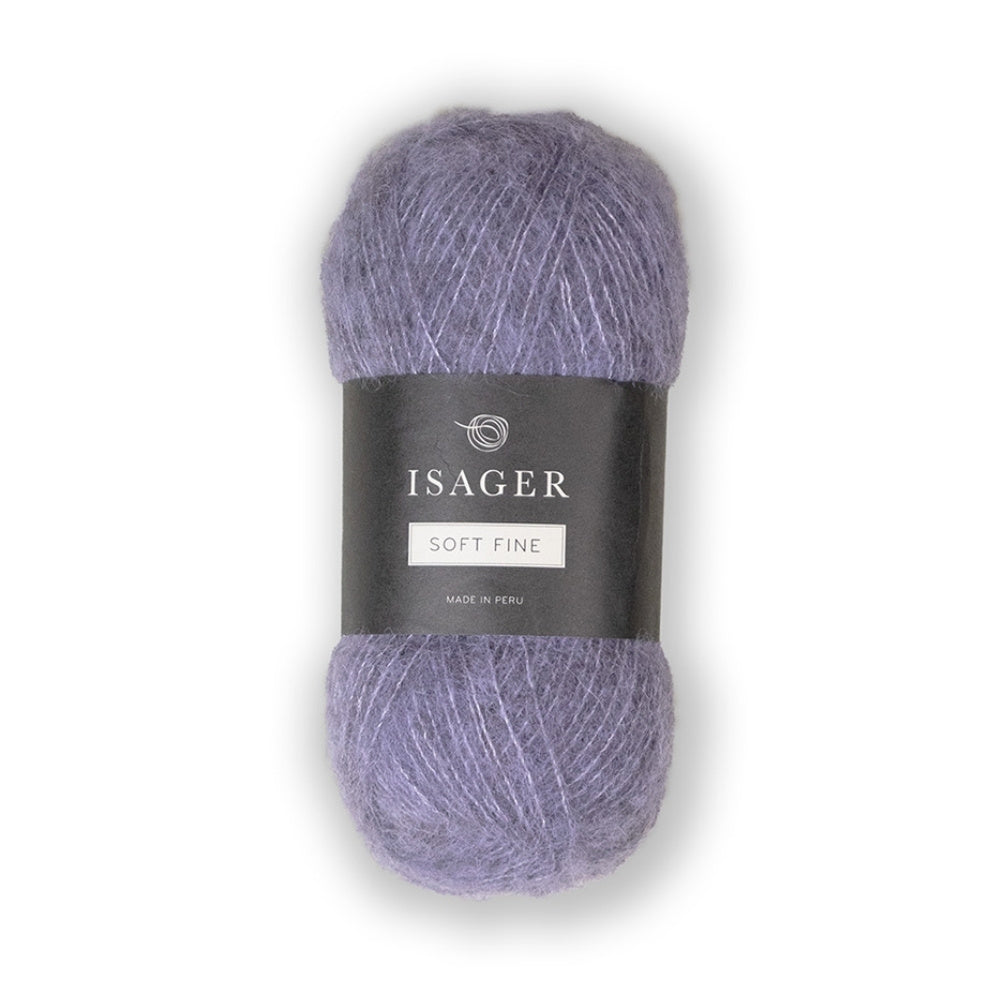 Knäuel Isager Soft Fine Garn in Farbe 12