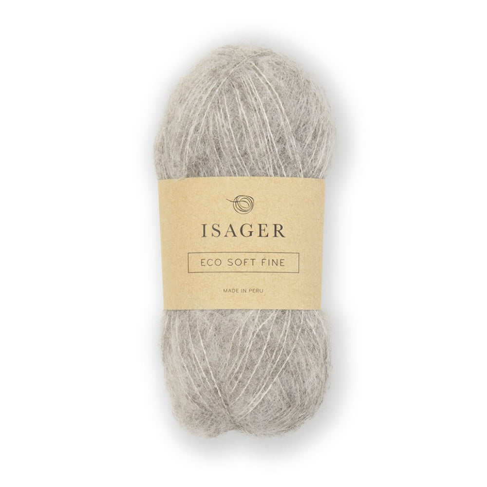 Knäuel Isager Soft Fine Garn in Farbe E2s
