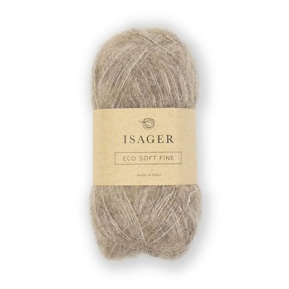 Knäuel Isager Soft Fine Garn in Farbe E6s