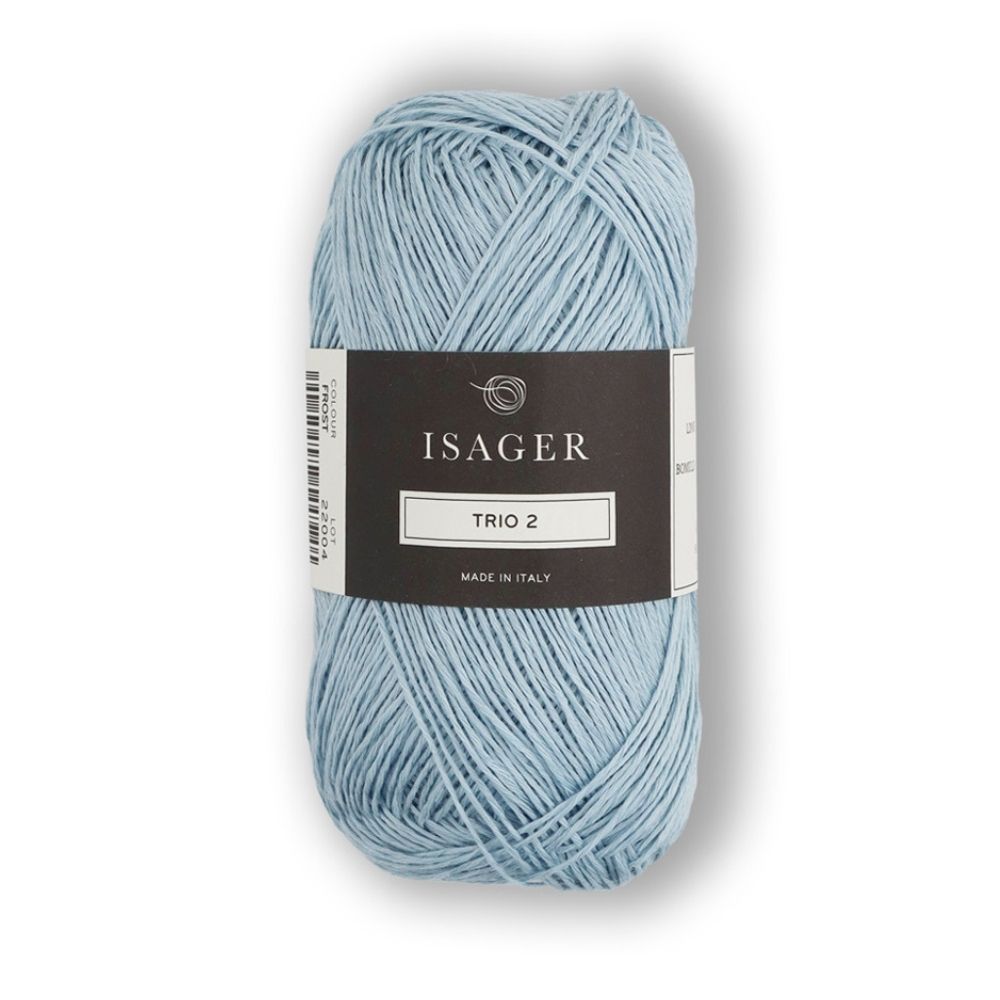 Knäuel Isager TRIO 2 Garn in Farbe Frost