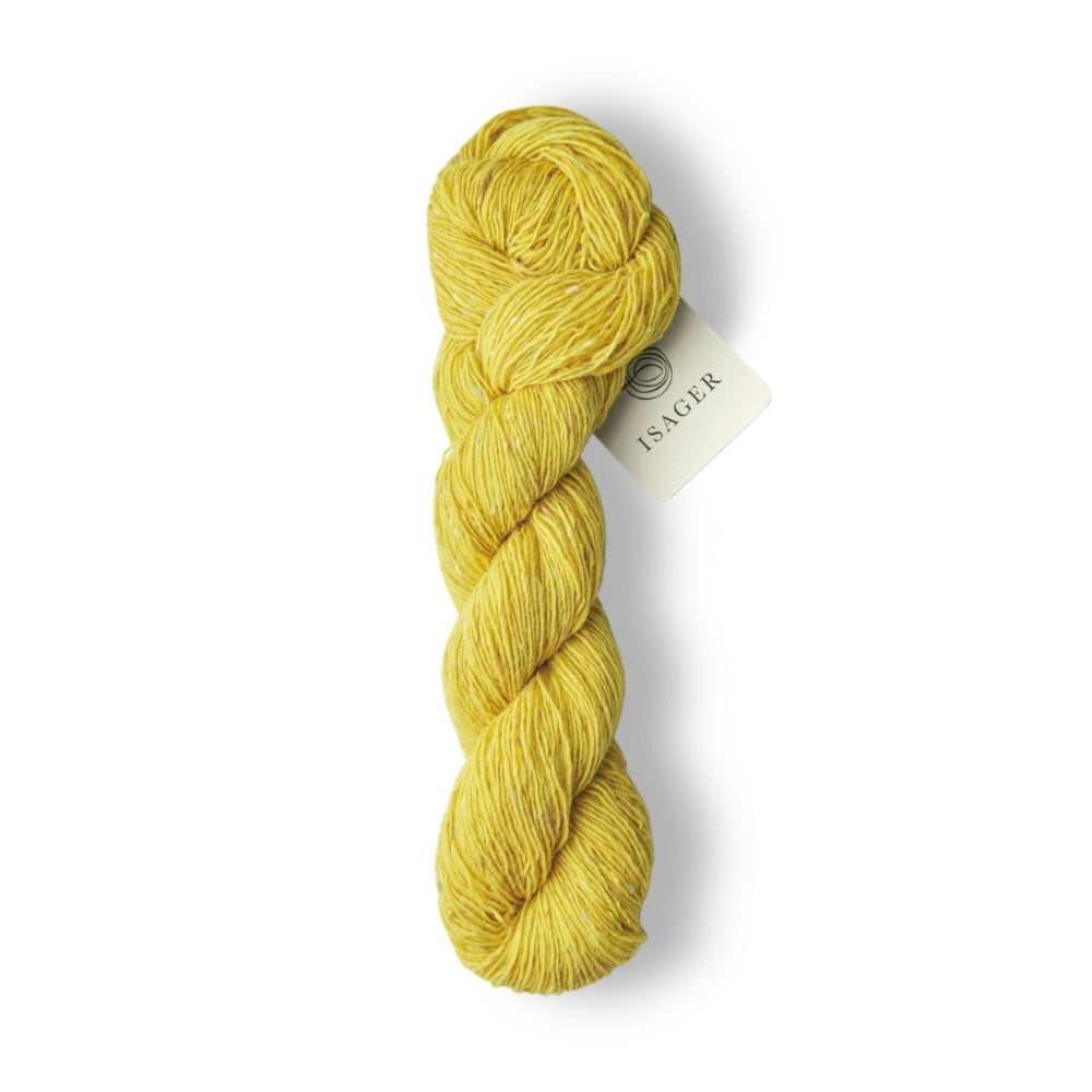 Strickgarn Isager Tweed Lemon – klassisches Tweedgarn