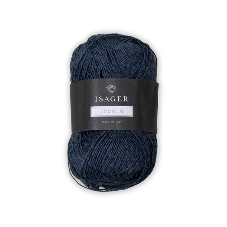 Dunkles Navy im leichten Baumwoll-Leinen-Gemisch.