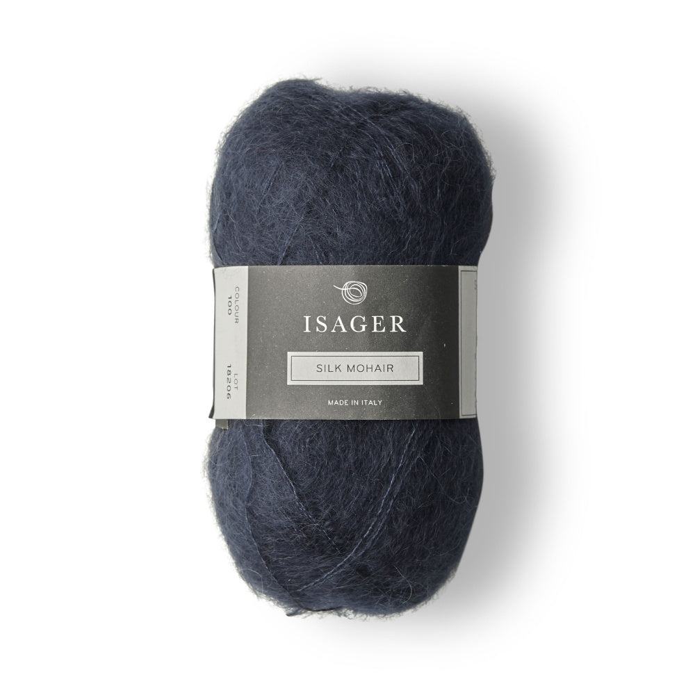 Tiefes Navy für feine, luftige Projekte.