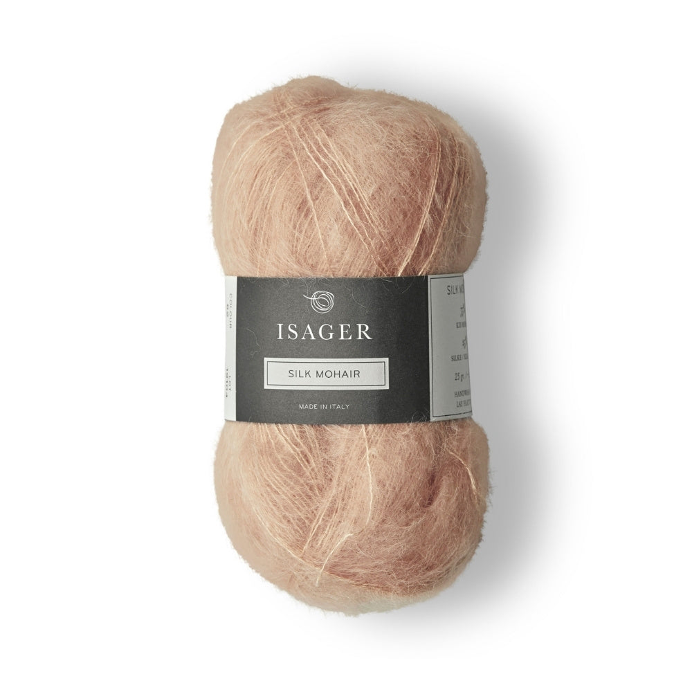 Weiches Rosa für filigrane, edle Strickprojekte.