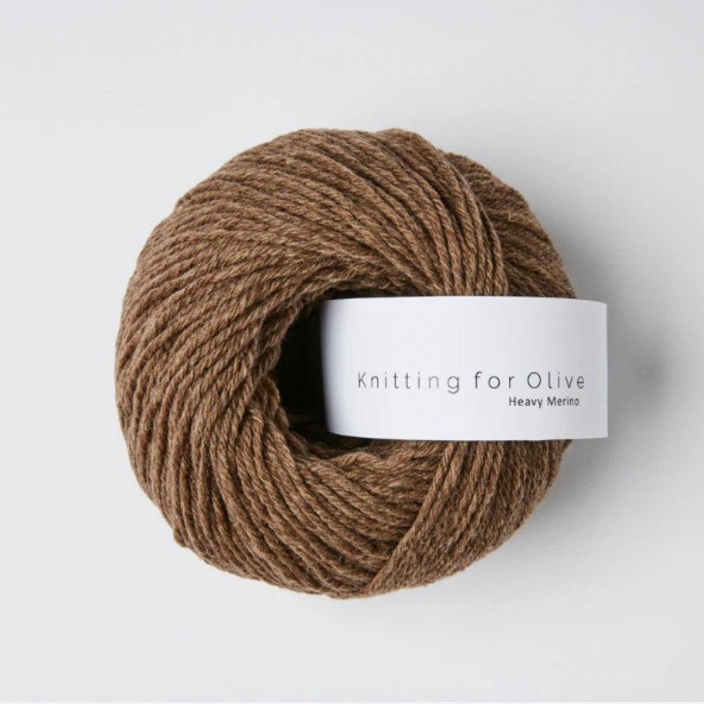 Knäuel Knitting for Olive Heavy Merino Bark – 100% Merinowolle
