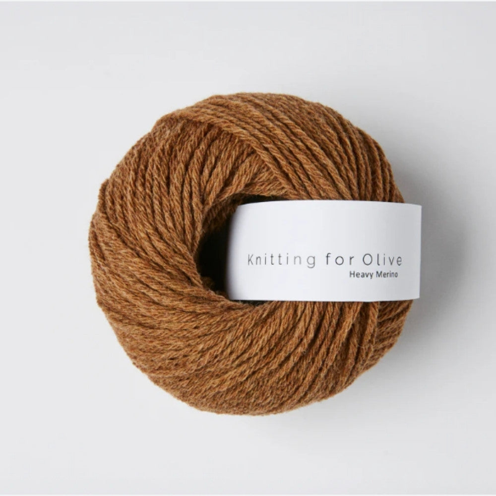Knäuel Knitting for Olive Heavy Merino Soft Cognac – 100% Merinowolle
