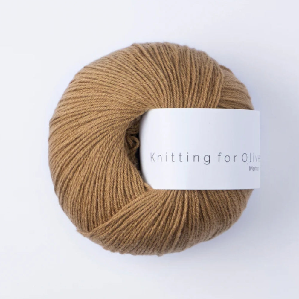 Knäuel Knitting for Olive Merino Camel – 100% Merinowolle