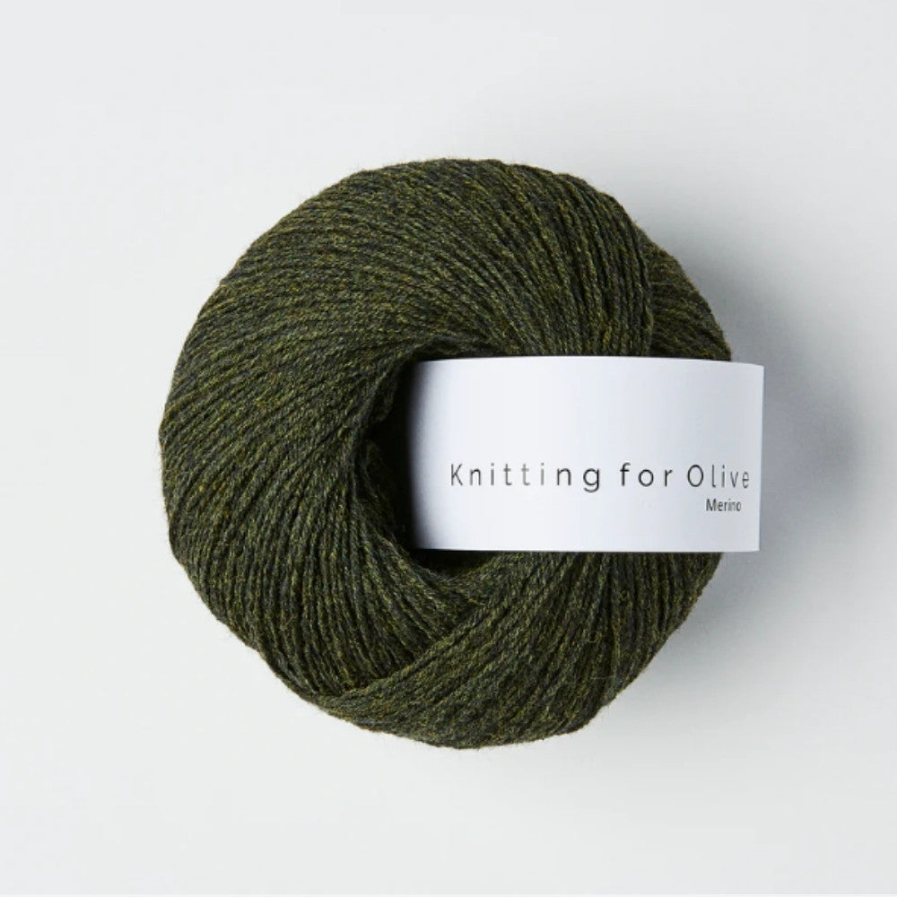 Knäuel Knitting for Olive Merino Slate Green – 100% Merinowolle