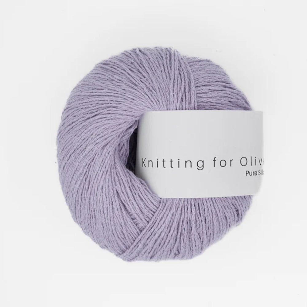 Knäuel Knitting for Olive Pure Silk Garn in Farbe Unicorn Purple