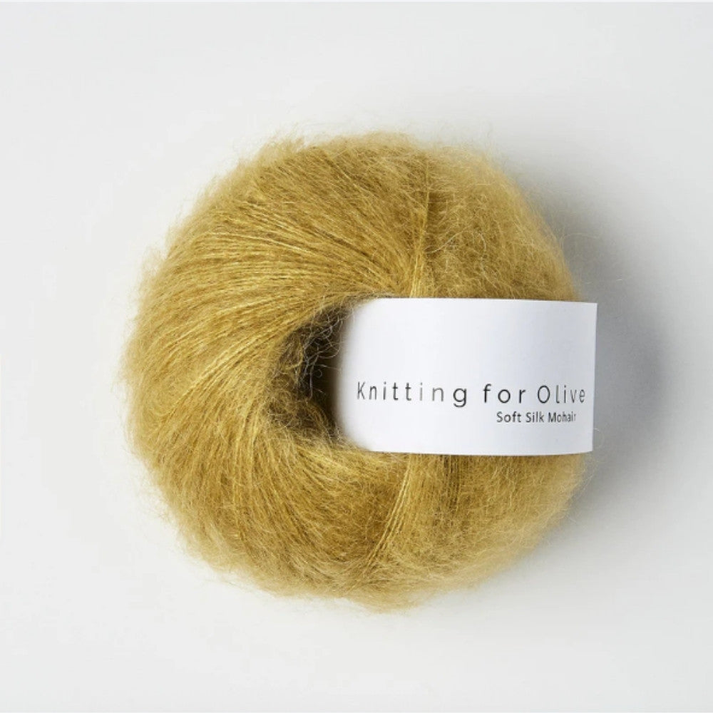 Knäuel Knitting for Olive Soft Silk Mohair Dusty Honey – 70% Mohair, 30% Seide