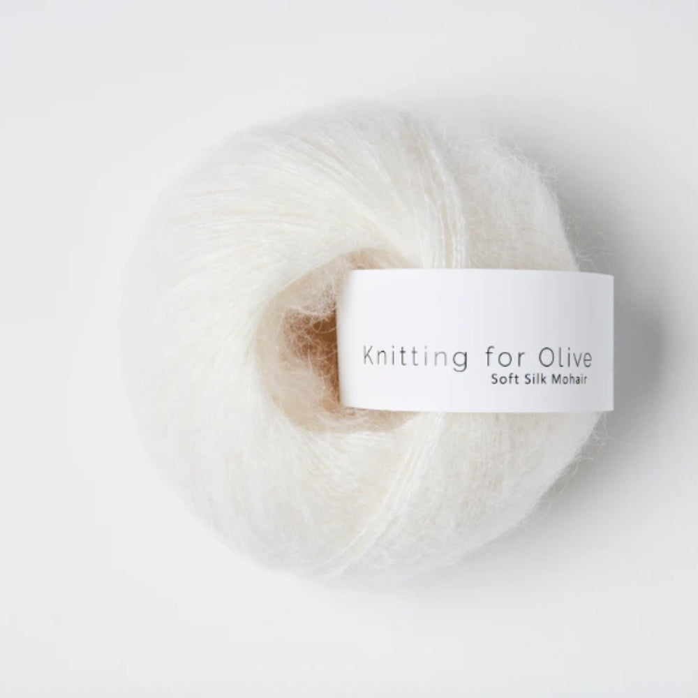 Knäuel Knitting for Olive Soft Silk Mohair Snowflake – Mohair, Seide, Wolle