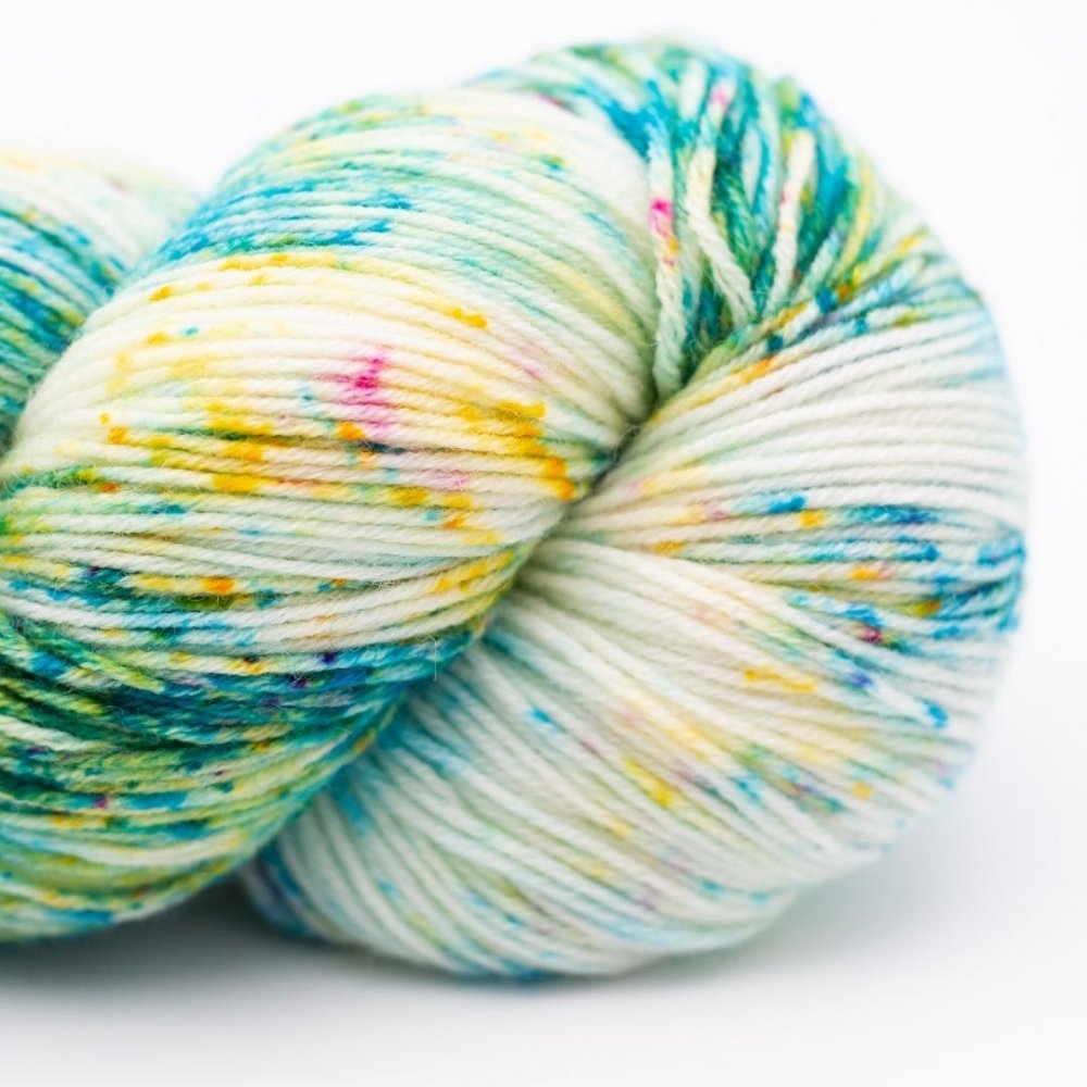 Knäuel Kremke Lazy Lion Garn in Farbe Mawenzi speckled chaotic 1202