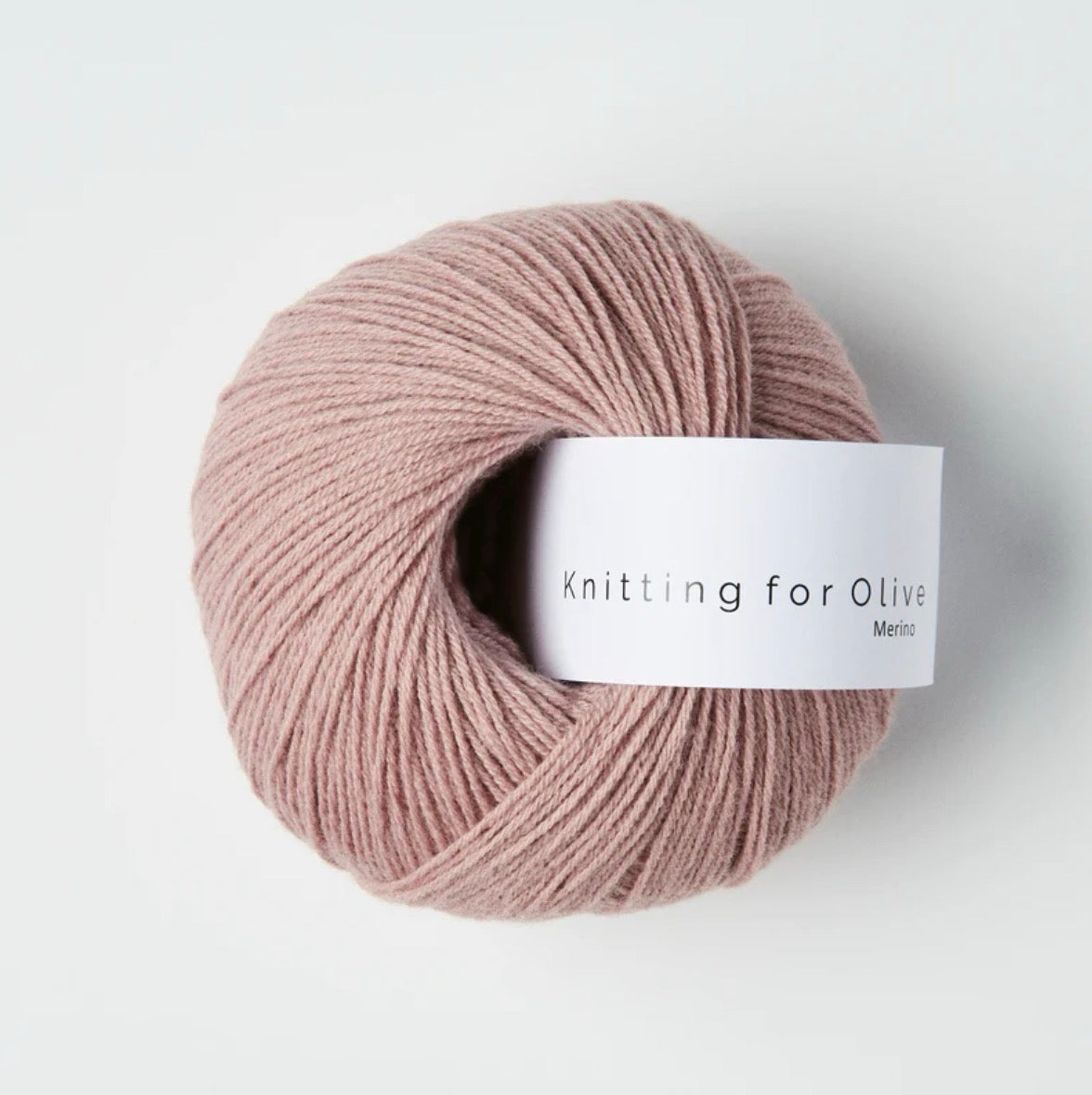 Knitting for Olive 100% mulesing-freie Merinowolle in der Farbe Dusty Rose