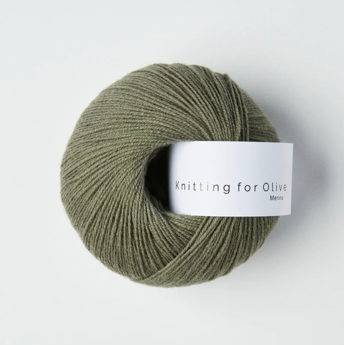 Knitting for Olive 100% mulesing-freie Merinowolle in der Farbe Dusty See Green