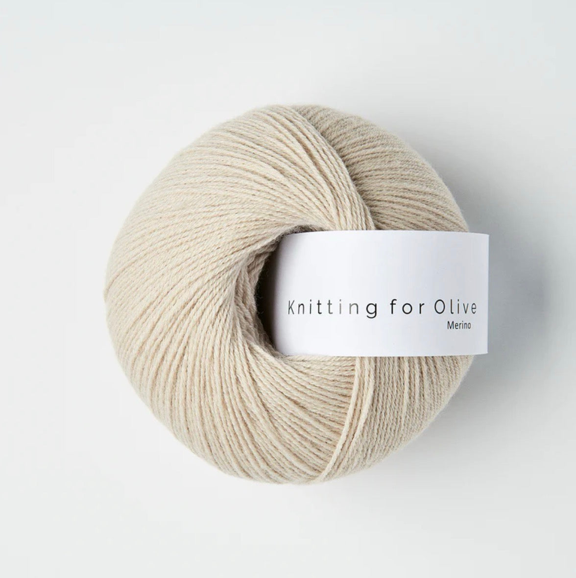Knitting for Olive 100% mulesing-freie Merinowolle in der Farbe Marzipan