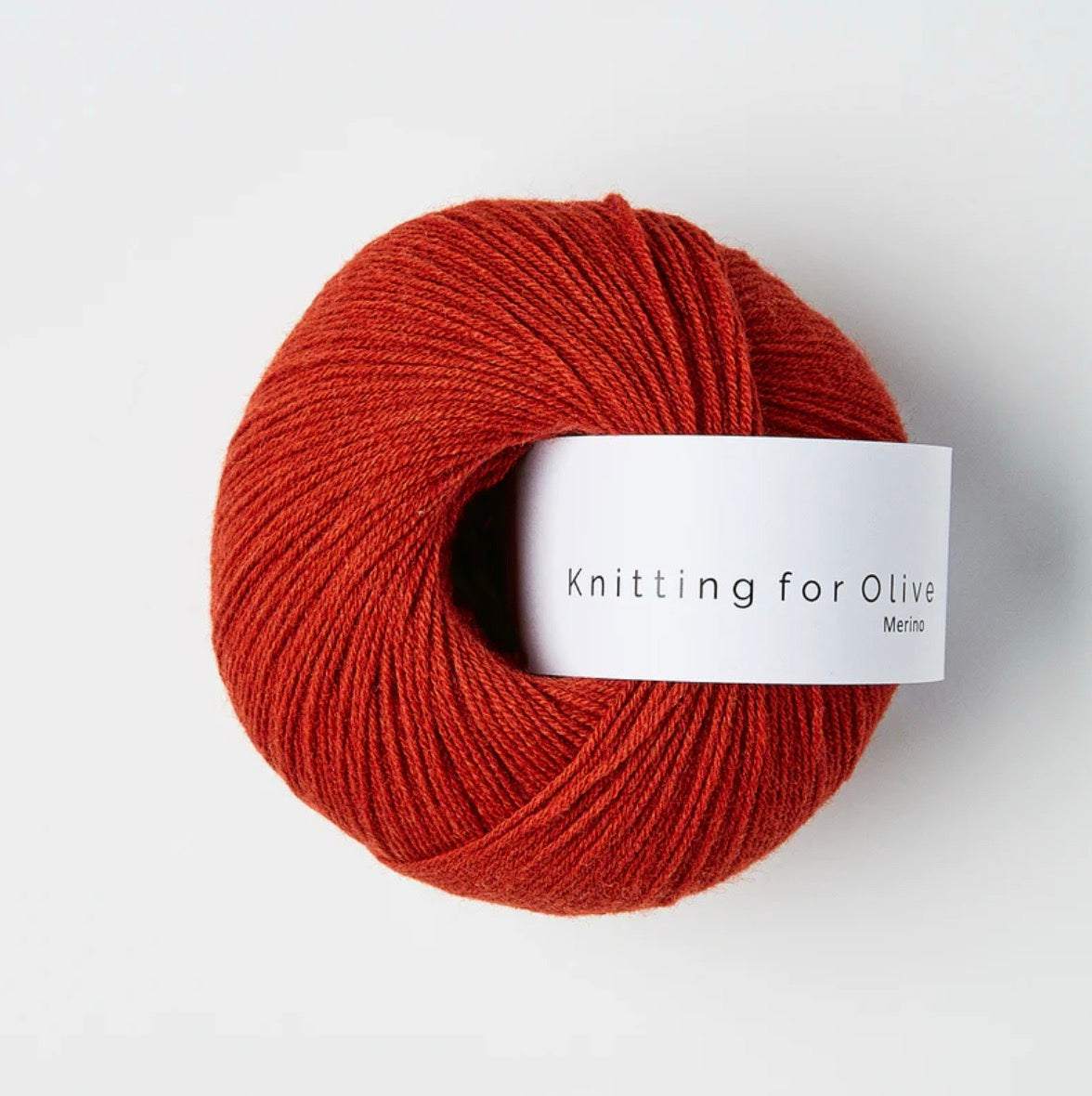 Knitting for Olive 100% mulesing-freie Merinowolle in der Farbe Pomegranate
