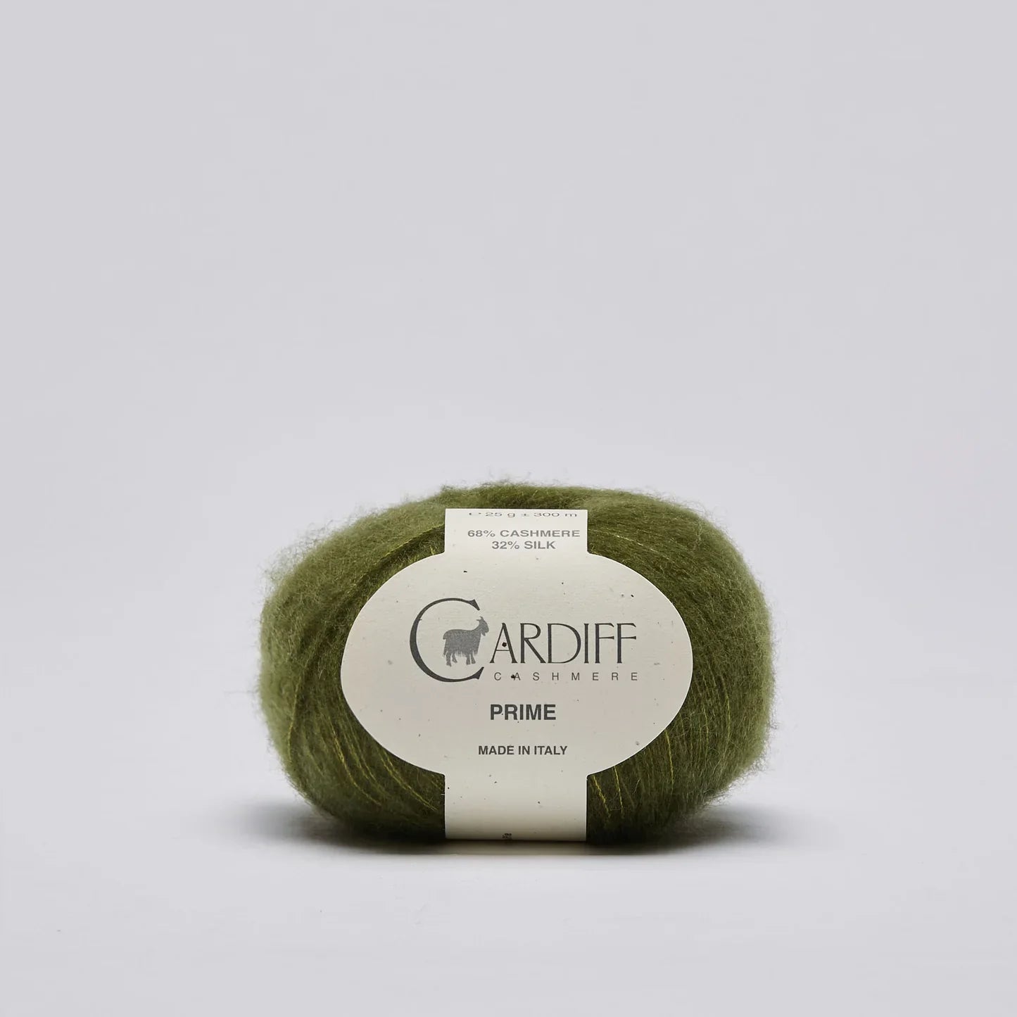 Strickgarn Cardiff Prime 180 Jungle – 68% Kaschmir, 32% Seide