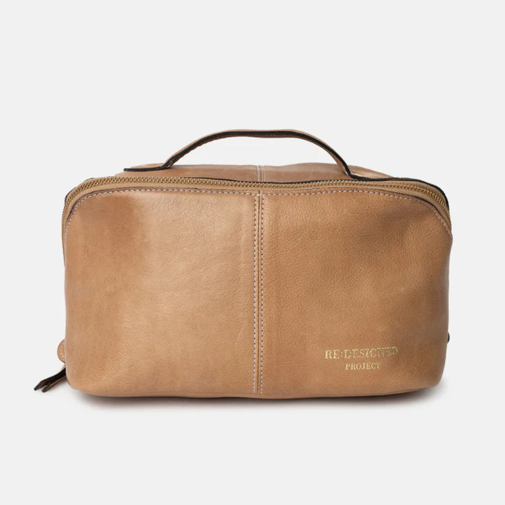 RE:DESIGNED Organizer P010 Taupe aus Leder
