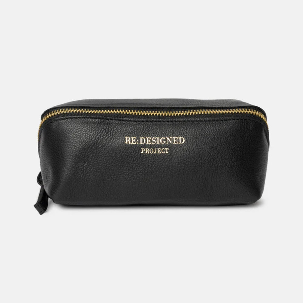 RE:DESIGNED Tool Case P036 Schwarz Gold aus Leder