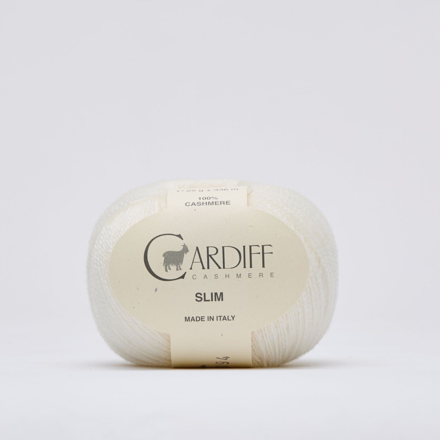 Knäuel Cardiff Slim Garn in Farbe Neve 501