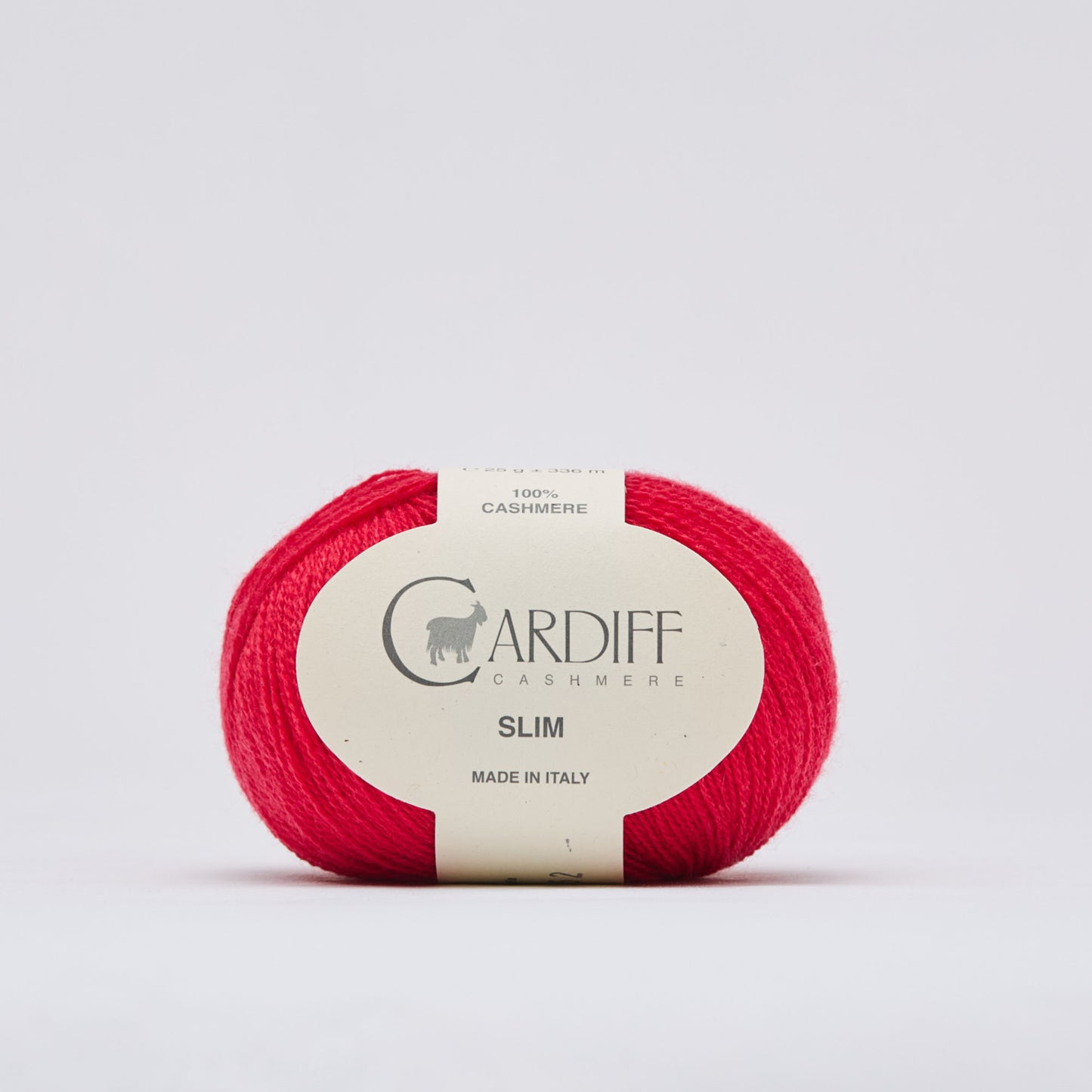 Knäuel Cardiff Slim Garn in Farbe Gerbera 564