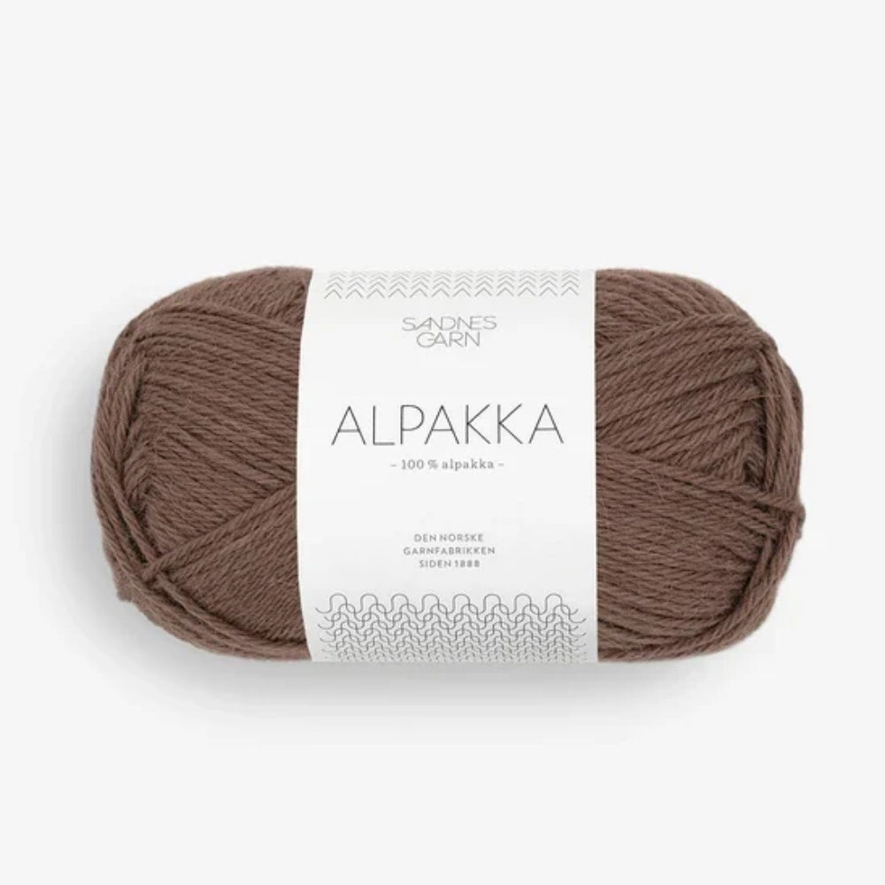 Strickgarn Sandnes Alpakka Eikenøtt 3161 – 100% Alpaka