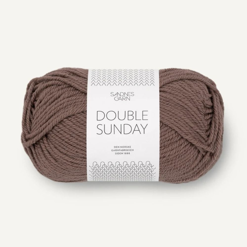 Strickgarn Sandnes Double Sunday 3161 Eikenott – 100% Merinowolle