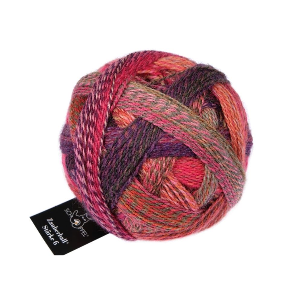 Knäuel Schoppel Zauberball Stärke 6 Garn in Farbe Italien Sunset 2631