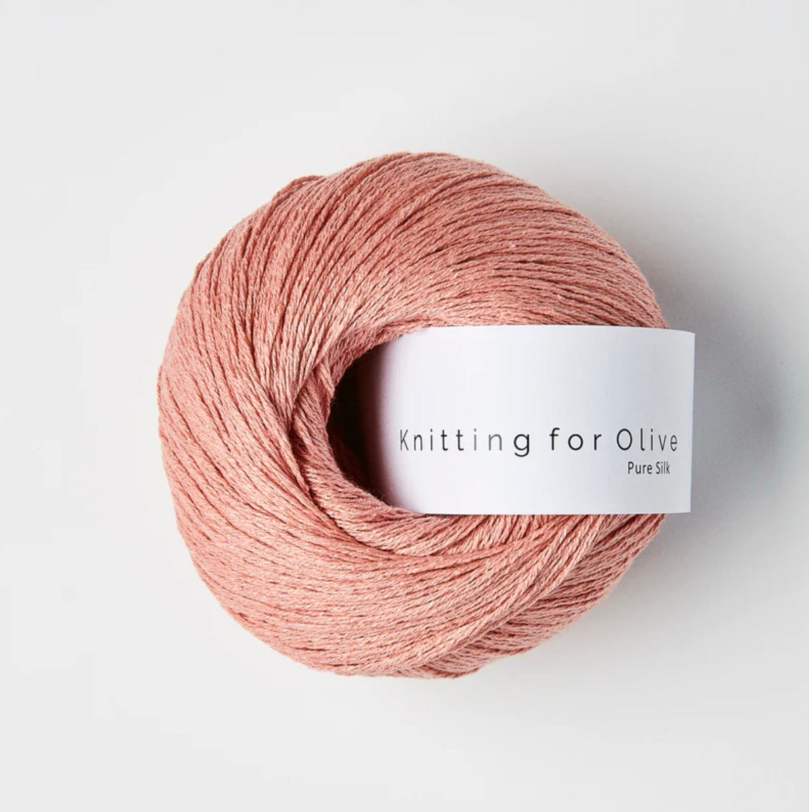 Knitting for Olive 100% Seide in der Farbe Rhubarb Juice